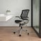 Flash Furniture Black Mid-Back Mesh Office Chair with Flip-Up Arms BL-8801X-BK-GR-GG - alternate 1